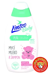 LINTEOBABY - Dětské mycí mléko a šampon Baby 425 ml