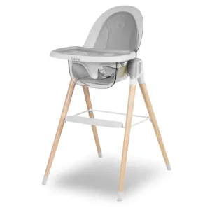 LIONELO - Jídelní židlička MAYA, White