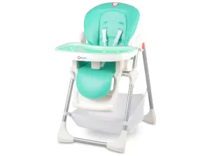 LIONELO - Jídelní židlička LINN PLUS, Turquoise