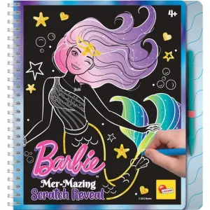 Liscianigiochi Barbie Sketch Book Mer-Mazing Scratch Reveal