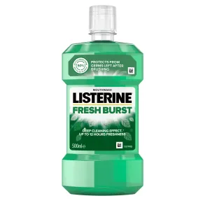 Listerine Ústní voda proti zubnímu povlaku Fresh Burst 250 ml