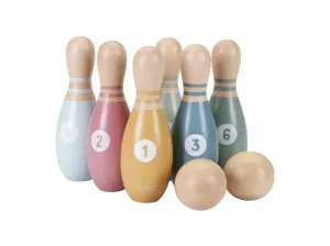 Bowling dřevěný s čísly Little dutch
