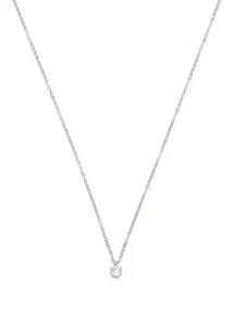 Liu Jo Ocelový náhrdelník s kubickým zirkonem Essential LJ2142