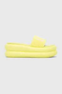 Pantofle Liu Jo ARIA 06 dámské, žlutá barva, na platformě, SA3139TX314S1439 #5161751