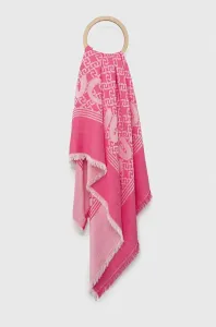Šátek Liu Jo růžová barva