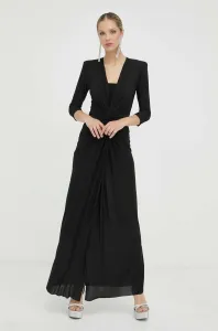 Šaty Liu Jo černá barva, maxi #5937063