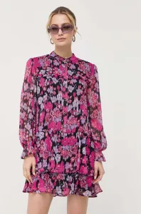 Šaty Liu Jo růžová barva, mini