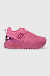 Sneakers boty Liu Jo MAXI WONDER 52 růžová barva, BF3011PX02700021