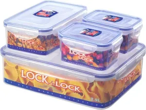 Lock&Lock Dóza na potraviny Lock - set 4ks