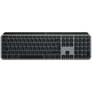 Logitech klávesnice MX Keys for Mac, Advanced Wireless Illuminated Keyboard, US, Space Grey
