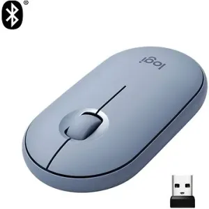 Logitech Pebble M350 Wireless Mouse, džínová