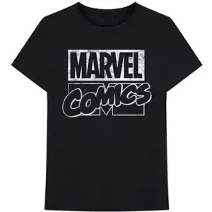 Marvel Comics - Logo - tričko černé #5846794