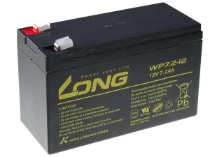 LONG Long 12V 7.2Ah olověný akumulátor F2 (WP7.2-12 F2)