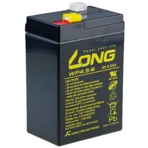 LONG Long 6V 4.5Ah olověný akumulátor F1 (WP4.5-6)