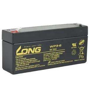 LONG baterie 6V 3Ah F1 (WP3-6)