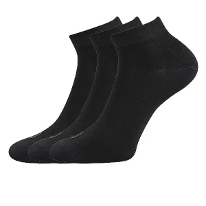 Bambusové kotníkové ponožky Lonka - Desi, černá Barva: Černá, Velikost: 39-42