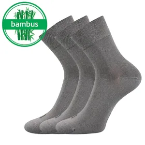 Bambusové ponožky Lonka - Demi, světle šedá Barva: Šedá, Velikost: 43-46