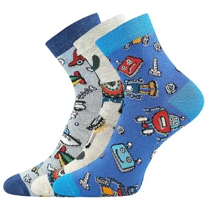 Chlapecké ponožky Lonka - Dedotik C, mix barev Barva: Mix barev, Velikost: 20-24