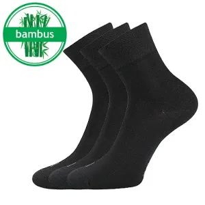 Bambusové ponožky Lonka - Demi, černá Barva: Černá, Velikost: 43-46