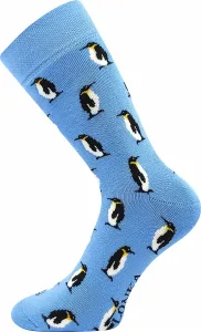 Froté ponožky Lonka - Frooloo, tučňáci Barva: Modrá, Velikost: 43-46