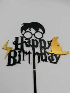 Loranc Zápich na dort Harry Potter - Happy Birthday