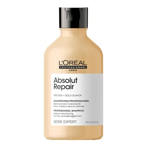 L´Oréal Professionnel Regenerační šampon pro velmi poškozené vlasy Serie Expert Absolut Repair Gold Quinoa + Protein (Instant Resurfacing Shampoo) 500 ml