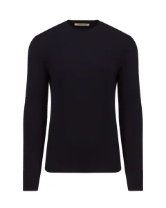 Sweter kaszmirowy LORENZONI CREW NECK