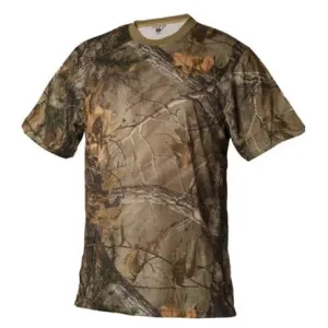 Loshan Kerry tričko, vzor Real tree hnědé - S #4278440