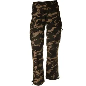 Pánské zateplené kalhoty loshan igancio vzor woodland - 30 #4278662