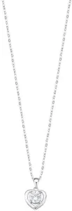 Lotus Silver Romantický stříbrný náhrdelník se srdíčkem LP3092-1/1 (řetízek, přívěsek)