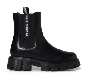 Love Moschino dámské kotníkové boty Barva: černá, Velikost: EU 36