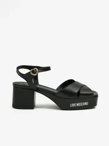 Love Moschino Sandále Černá