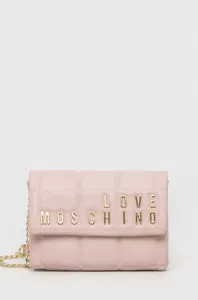 Kabelka Love Moschino růžová barva #3720207