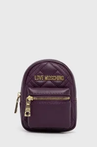 Přívěsek Love Moschino dámský, fialová barva