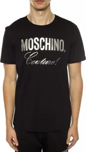 Love Moschino pánské tričko Barva: 155 NOIR, Velikost: XS