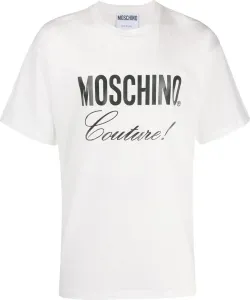 Love Moschino pánské tričko Barva: Bílá, Velikost: XS #1130204