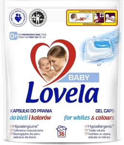 LOVELA Baby gelové kapsle na praní 36 ks