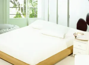 Bavlněné prostěradla na postele bílé barvy #2134047