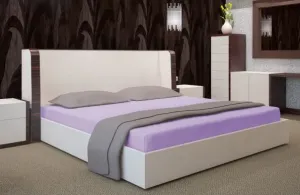 Světlo fialové plachty na postele #4853646