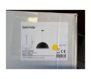 Lucande Lucande - Lustr na lanku MALEO 1xE27/60W/230V