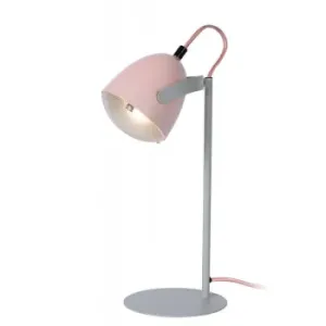 Lucide DYLAN stolní lampička E14 /25W růžová
