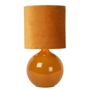 Lucide ESTERAD stolní lampa 1xE14 okrově žlutá