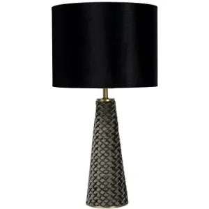 Lucide VELVET stolní lampička E27/40W H47cm šedá/černá