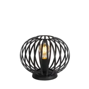Lucide MANUELA stolní lampička E27/40W černá