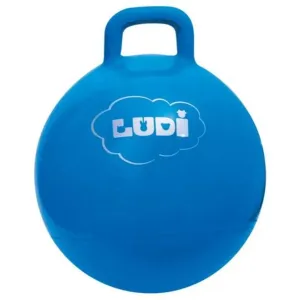 LUDI - Skákací míč 45cm modrá