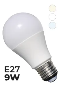 HEDA LED žárovka koule E27 9W 820lm Studená bílá 6500K + AKCE