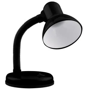 Lumiled Stolní lampa s nastavitelným ramenem E27 Černá