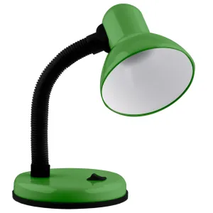 Lumiled Stolní lampa s nastavitelným ramenem E27 Zelená