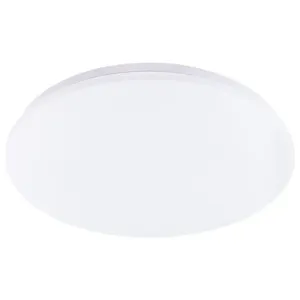 Plafon LED Svítidlo stropní přisazené SALUS 40W IP44 CCT Bílý kruhové 38cm + Ovladač LUMILED LUMPLA0202