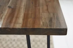 LuxD Designový jídelní stůl Shayla 180 cm hnědý